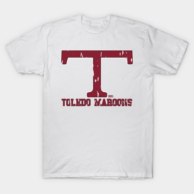 Vintage Toledo Maroons T-Shirt by 7071